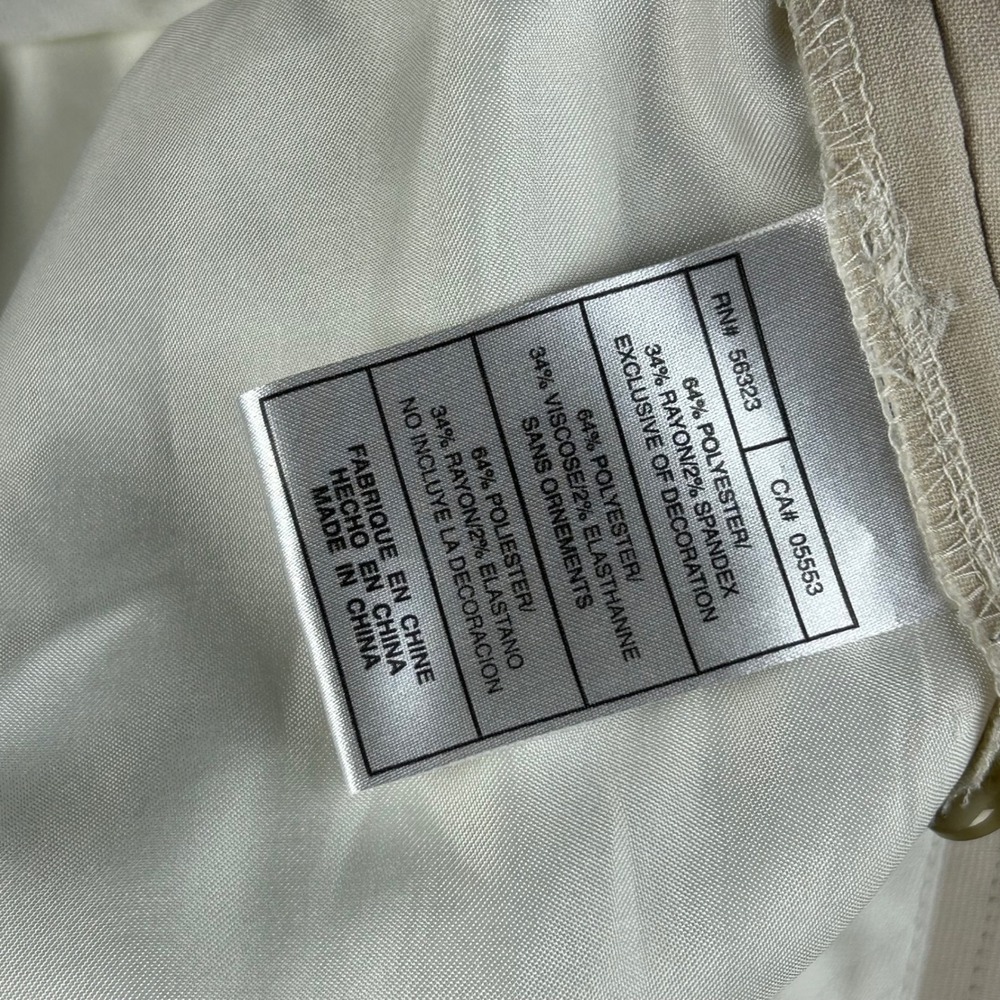 Tiger Woods Collection Golf Pants Mens 40x30 Beige Flat Front Stretch 229980-245 - Picture 6 of 16